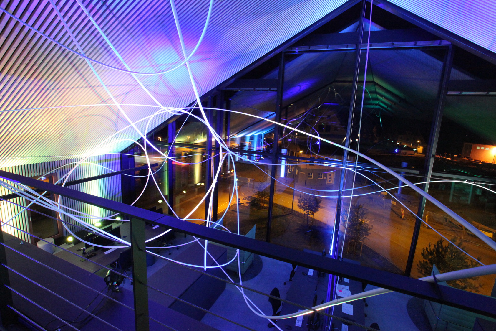 Lichtinstallation für W:architekten in Freudenstadt – Kunst-Raum-Natur