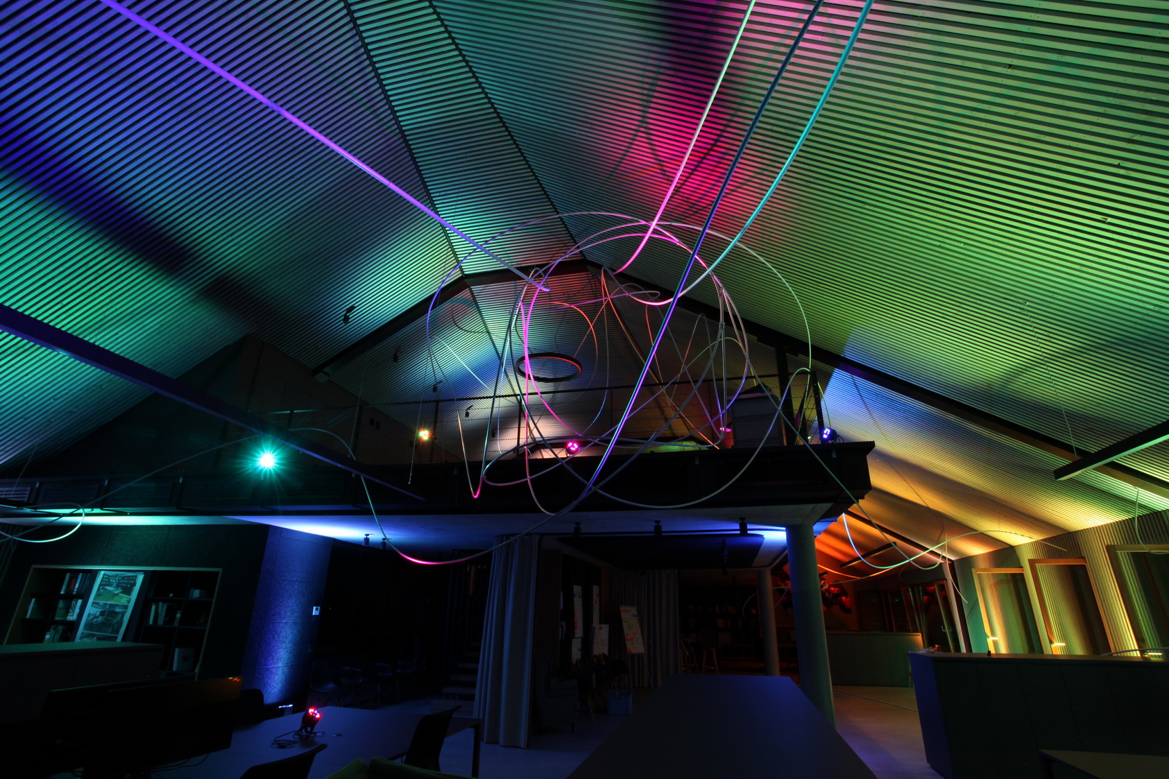 Lichtinstallation für W:architekten in Freudenstadt – Kunst-Raum-Natur