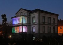 Lichtinstallation Villa Bosch